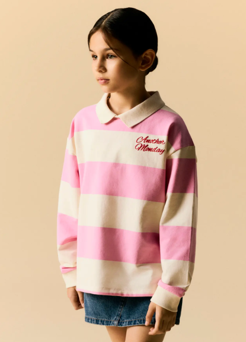 NKFLITOPOL LS RLX POLO SWEAT