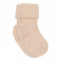 Wool rib baby socks