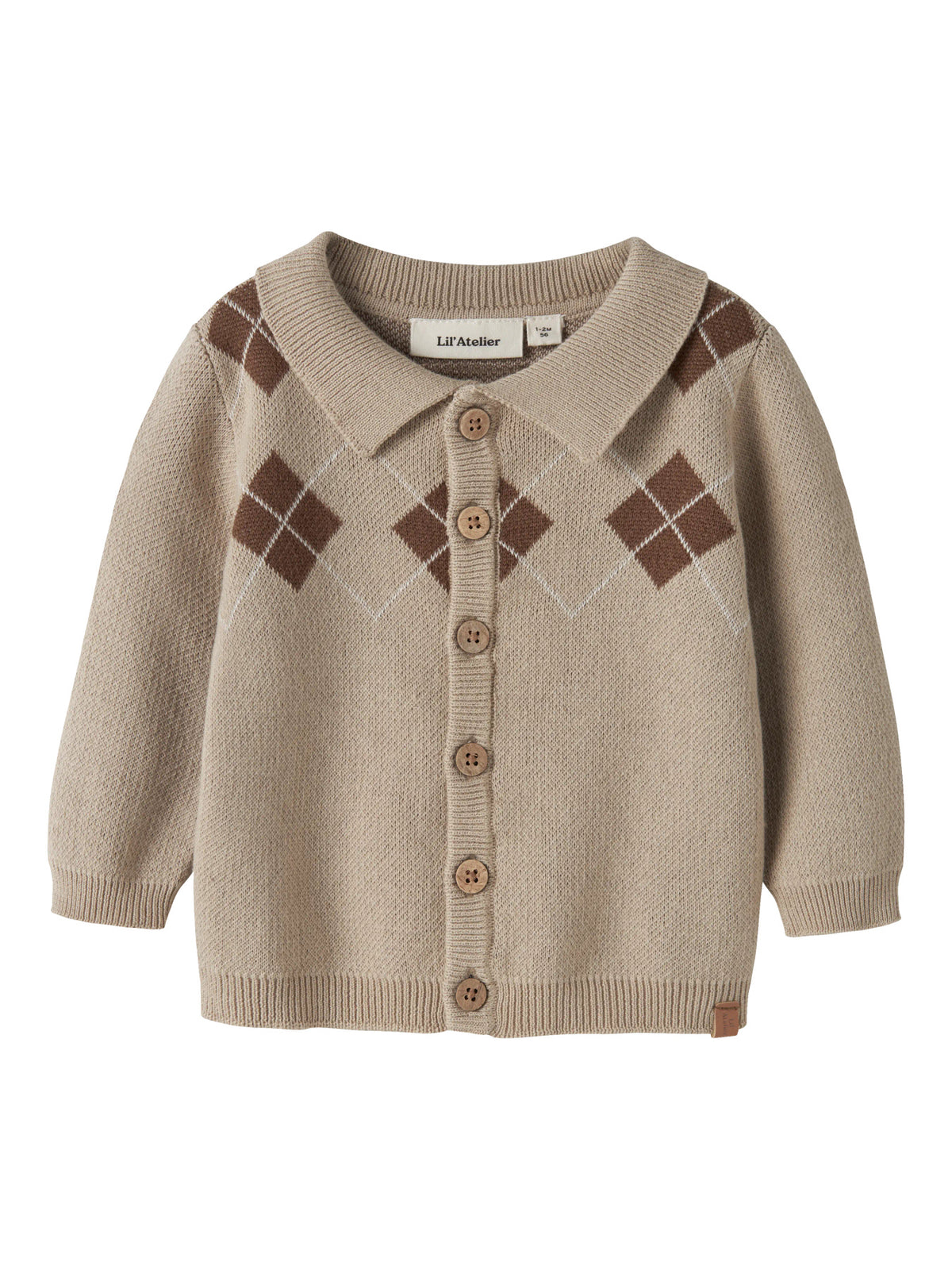 NBMRONAN LS KNIT POLO CARD LIL