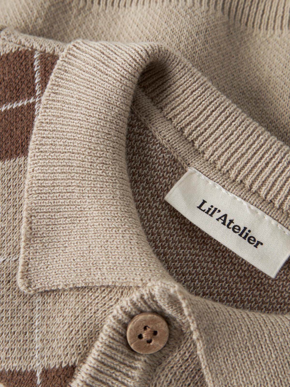 NBMRONAN LS KNIT POLO CARD LIL