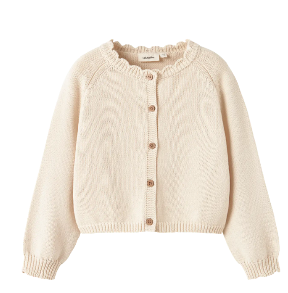 NMFRAMLA LS SHORT KNIT CARD LIL