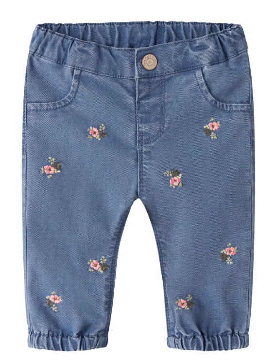 NBFROSE MOM R EMB JEANS 5321-YB H
