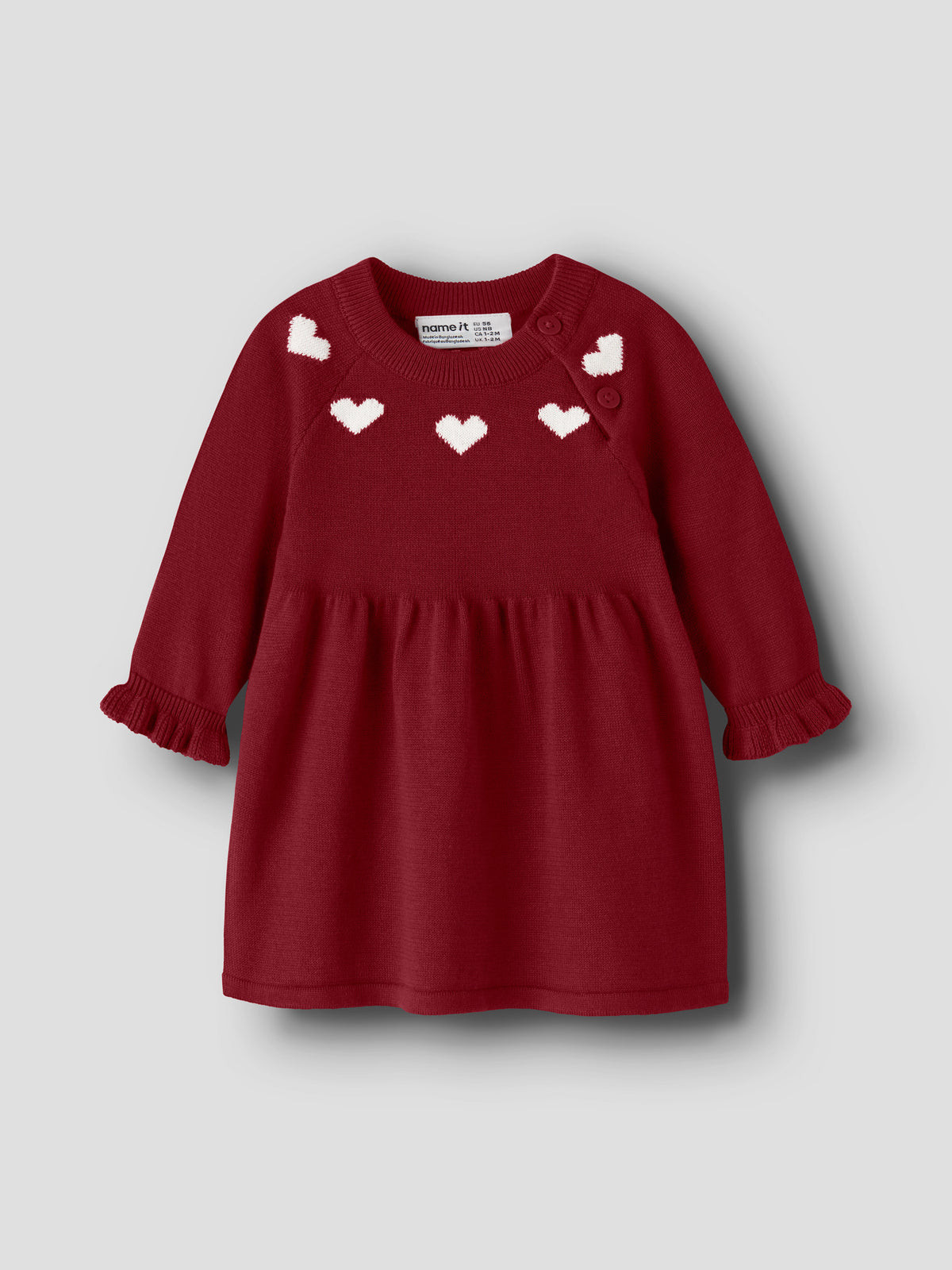 NBFRISSE LS KNIT DRESS