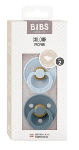 BIBS Pacifier Colour 2 PACK ANATOMICAL
