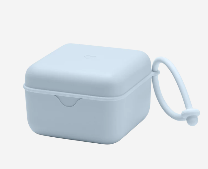 BIBS Pacifier box - Baby blue