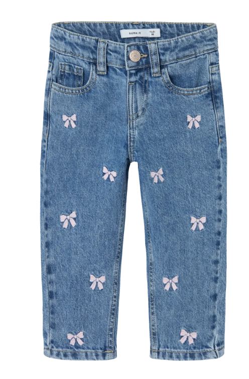 NMFBELLA MOM EMB JEANS 3285-BE NOOS