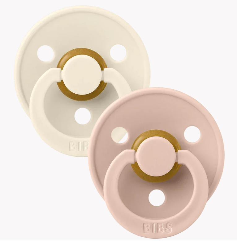 BIBS Pacifier Colour 2 PACK Latex