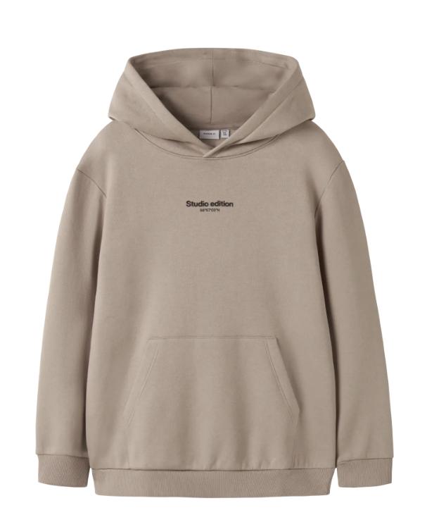 NKMBRODY LS NREG SWEAT WH BRU NOOS