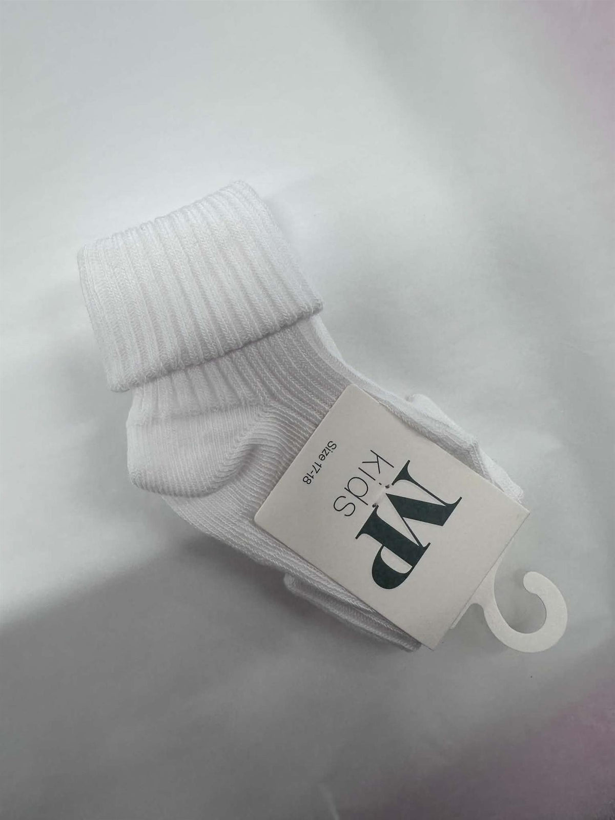 Cotton rib baby socks