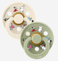 Bibs x Moomin Pacifier Colour 2 pack Friends Latex