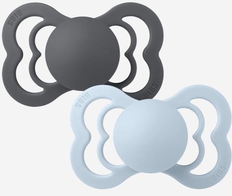 BIBS Pacifier Supreme 2 PACK Silicone
