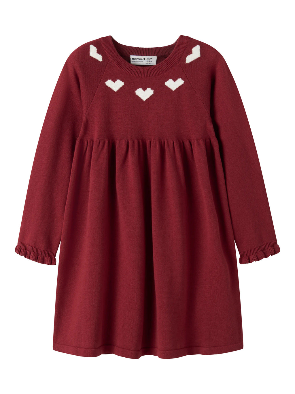 NMFRISSE LS KNIT DRESS