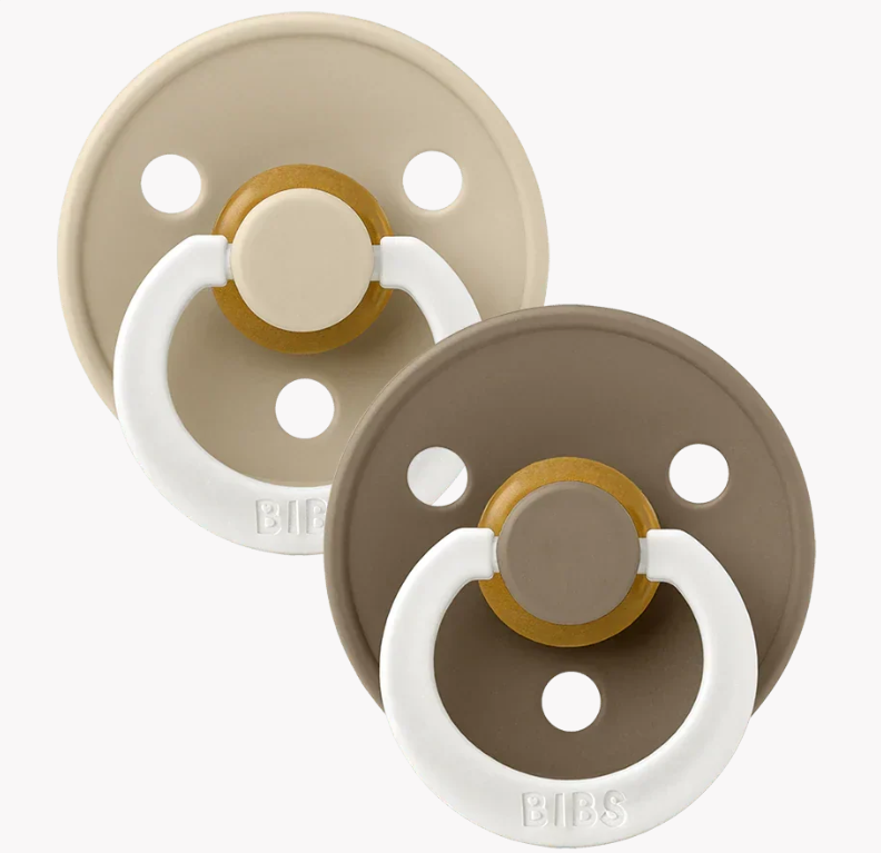 BIBS Pacifier Colour 2 PACK Latex