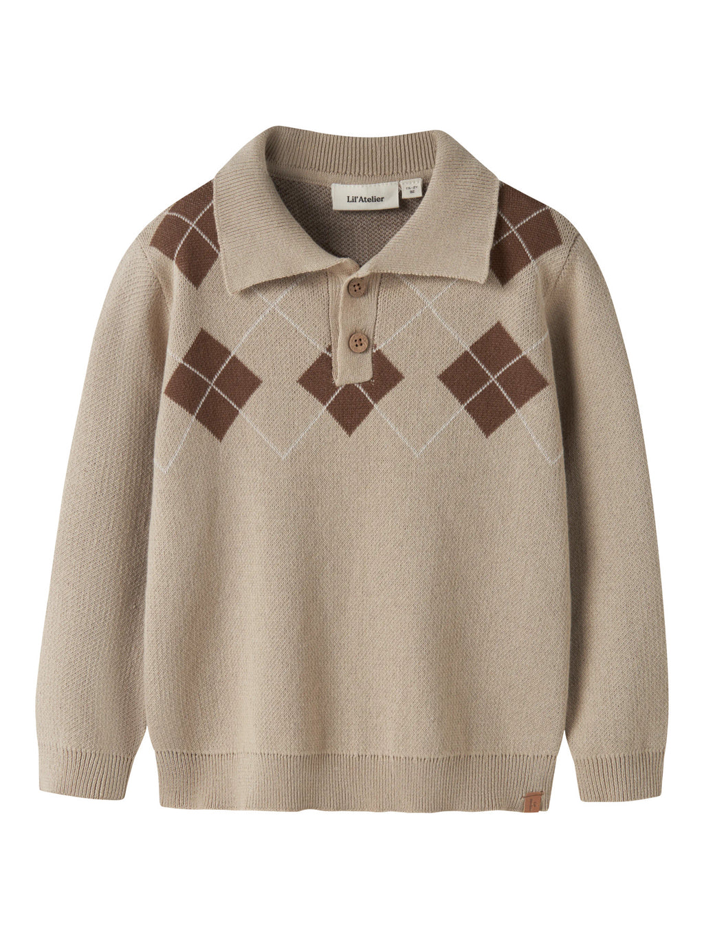 NMMRONAN LS KNIT POLO LIL