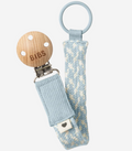 BIBS Pacifier Clip Braided