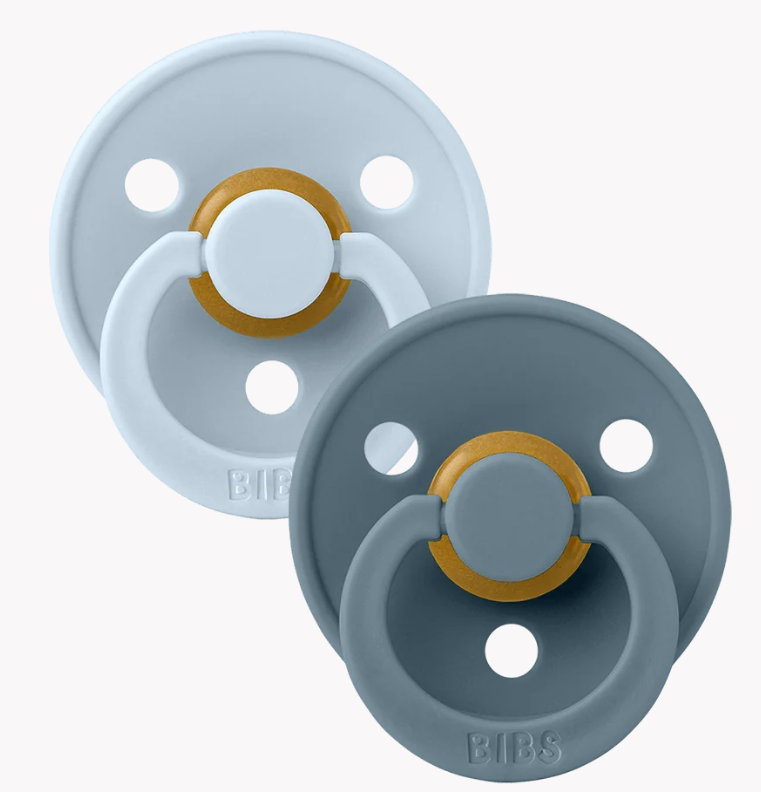 BIBS Pacifier Colour 2 PACK Latex