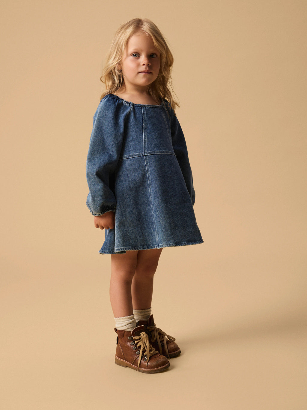 NMFOBELLO LS LOOSE DNM DRESS 1144-SE LIL