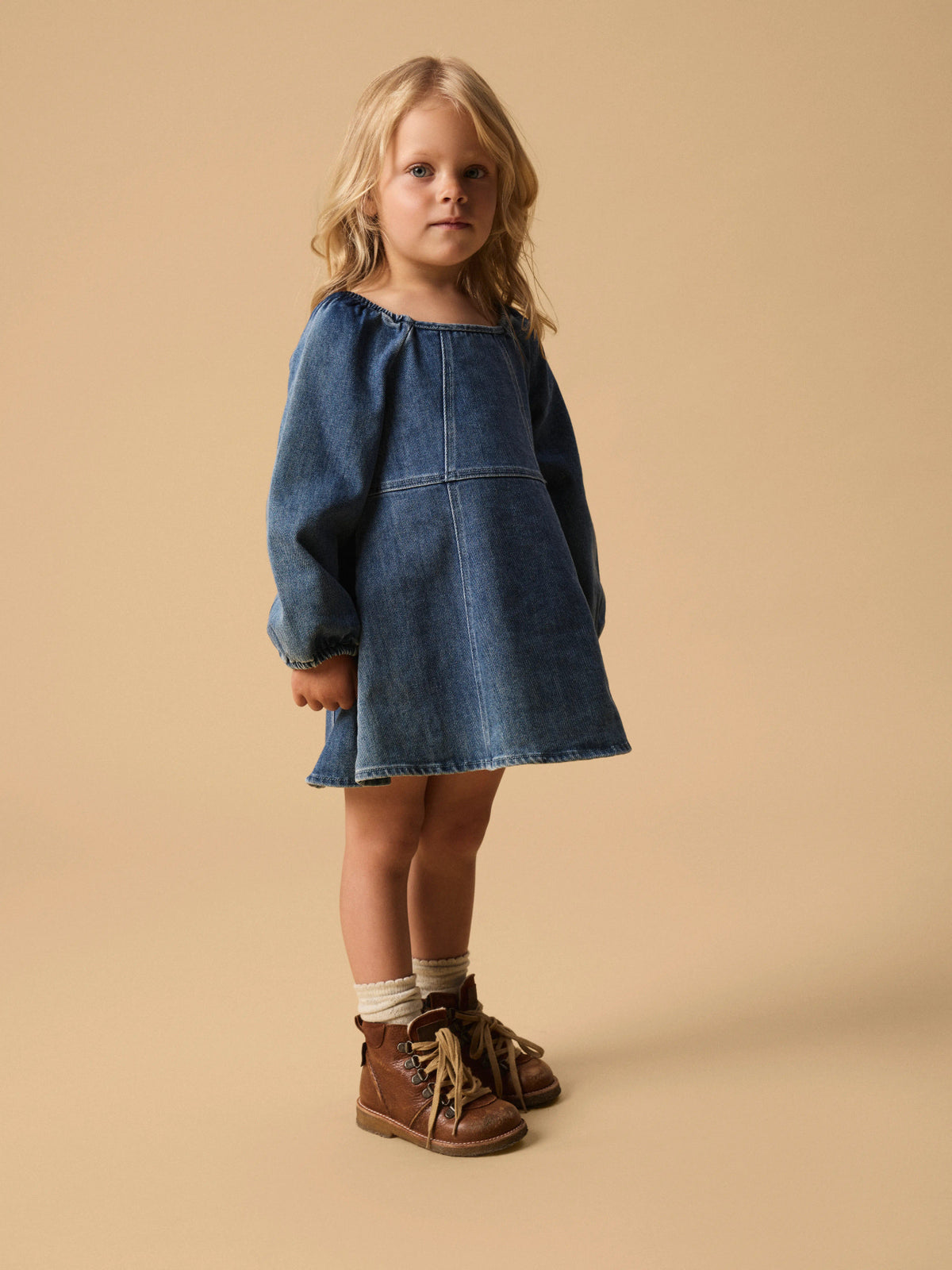 NMFOBELLO LS LOOSE DNM DRESS 1144-SE LIL
