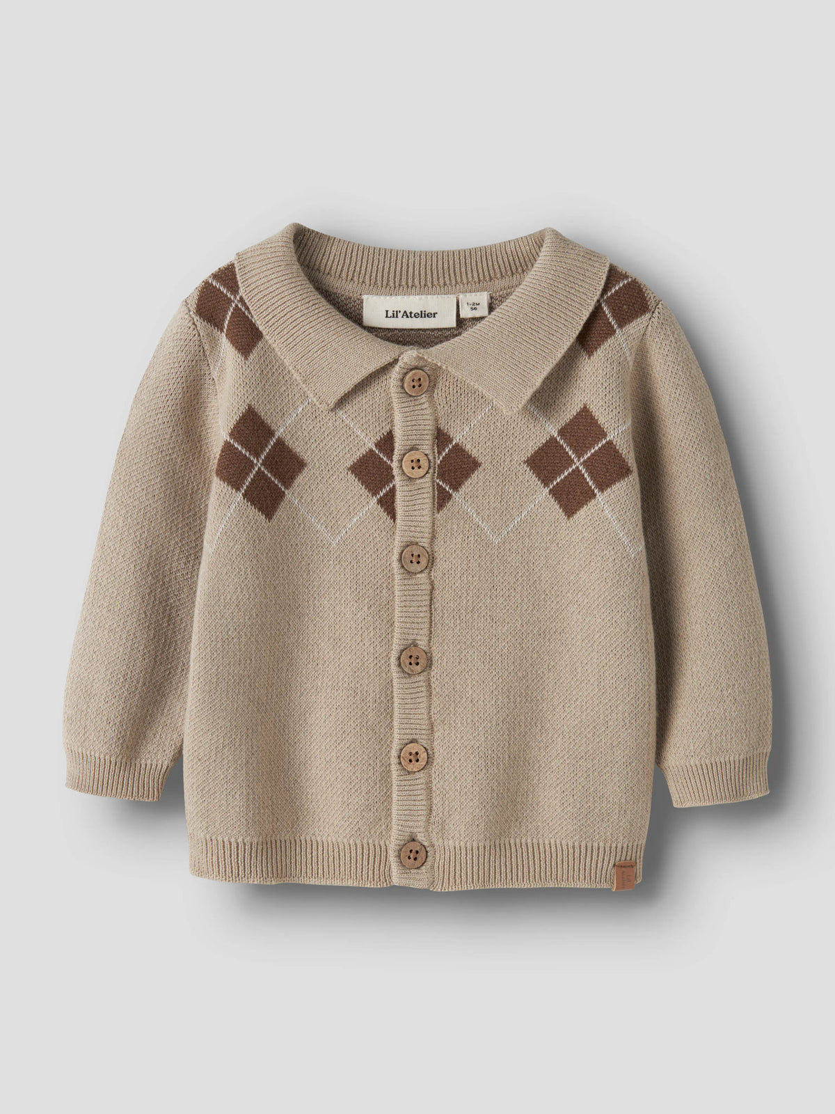 NBMRONAN LS KNIT POLO CARD LIL