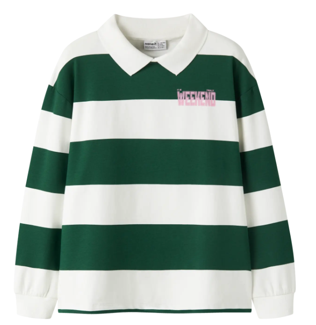 NKFLITOPOL LS RLX POLO SWEAT