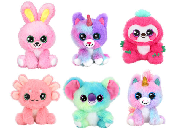 FANTASIVENN PLYSJ M/LYD ASS (12CM)