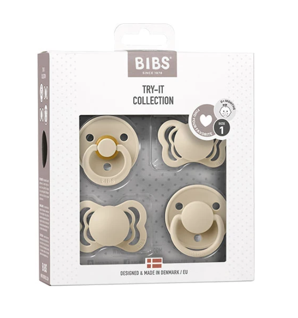 BIBS Pacifiers Try-it collection