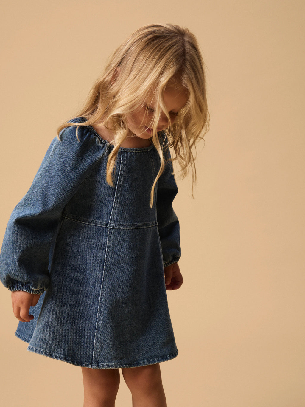 NMFOBELLO LS LOOSE DNM DRESS 1144-SE LIL