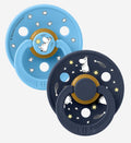 Bibs x Moomin Pacifier Colour 2 pack Good Night Latex