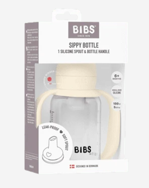 BIBS Baby Sippy Bottle Spout Silicone 1 pack 150 ml