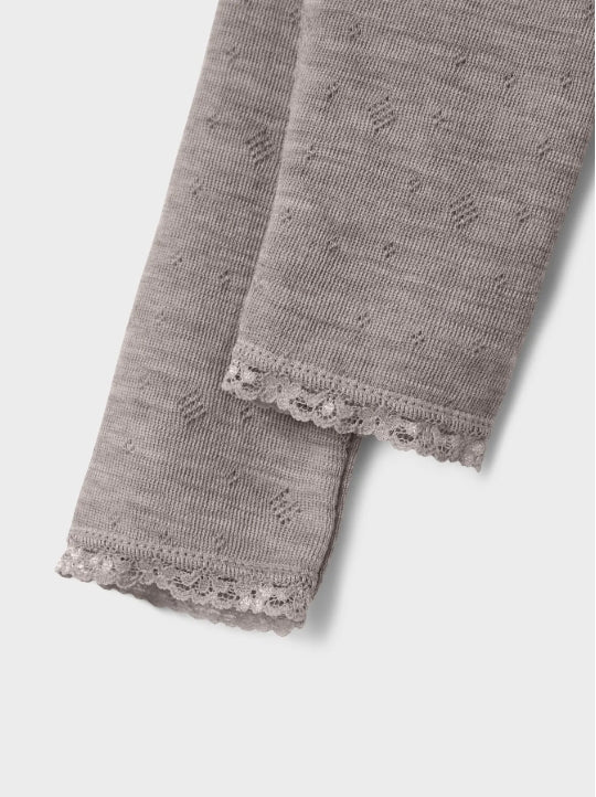 NBFWANG Wool Needle Legging Solid NOOS