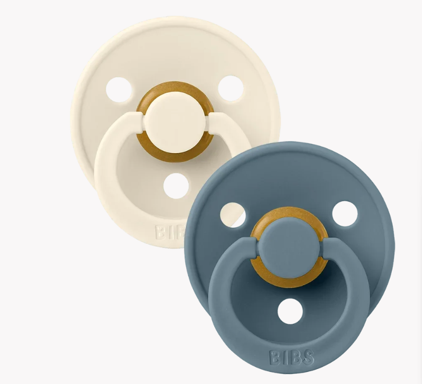 BIBS Pacifier Colour 2 PACK Latex
